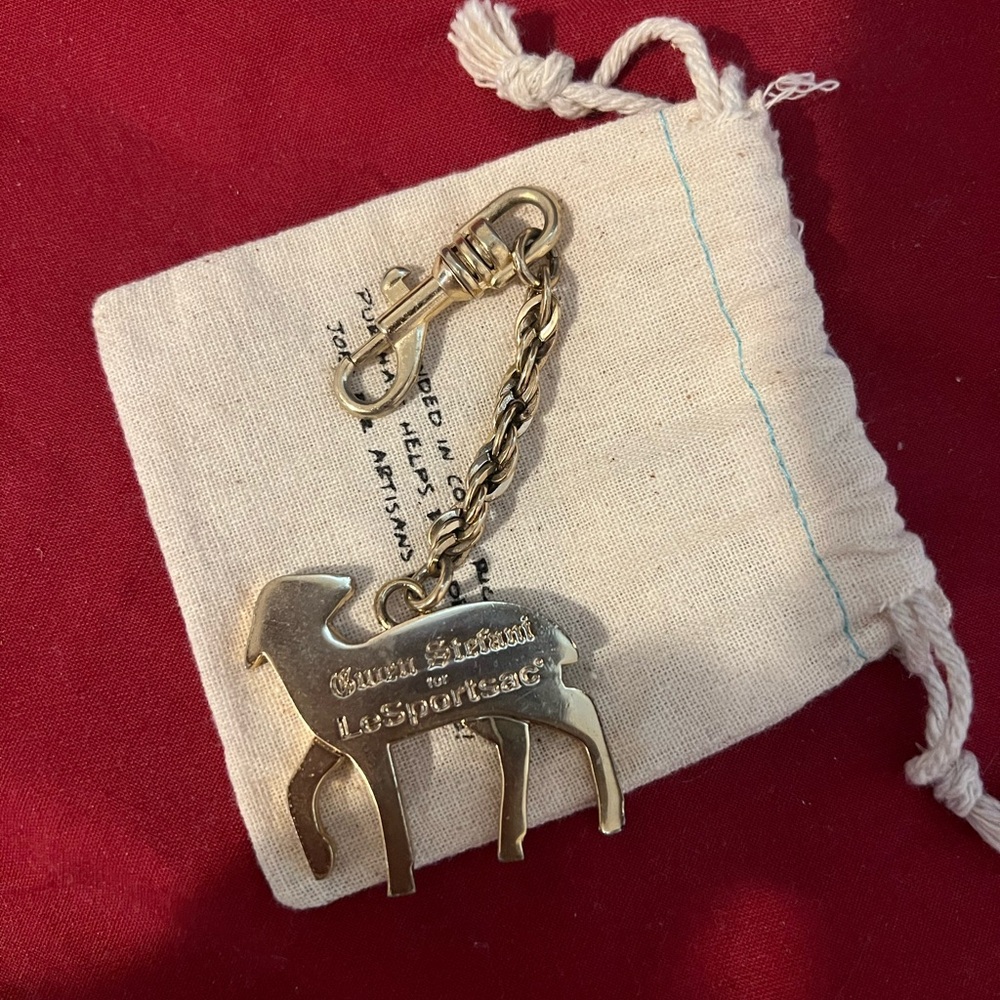 Lamb Gwen Stefani bag charm